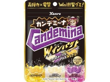 カンロ カンデミーナグミＷインパクト ７２ｇ ×6 【送料込】(一部地域別途)の画像