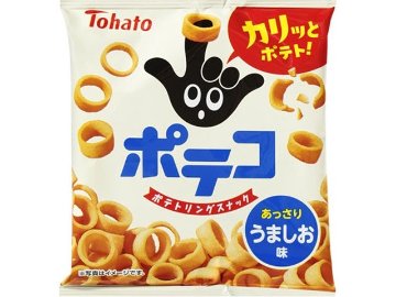 東ハト ポテコ うましお味２１ｇ×28入り 【全国送料無料】(一部地域別途)の画像