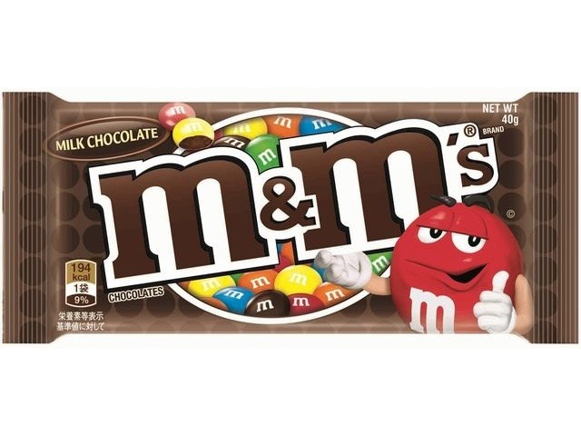 ｍ＆ｍ’ｓ ミルクチョコレートシングル ４０ｇ×12入り 【全国送料無料】(一部地域別途)の画像