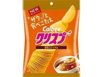カルビー クリスプ旨味コンソメ味４５ｇ ×16 【送料込】(一部地域別途)の画像