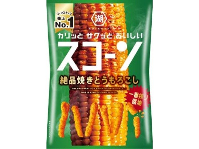 湖池屋 スコーン 絶品焼きとうもろこし７３ｇ×12入り 【全国送料無料】(一部地域別途)の画像