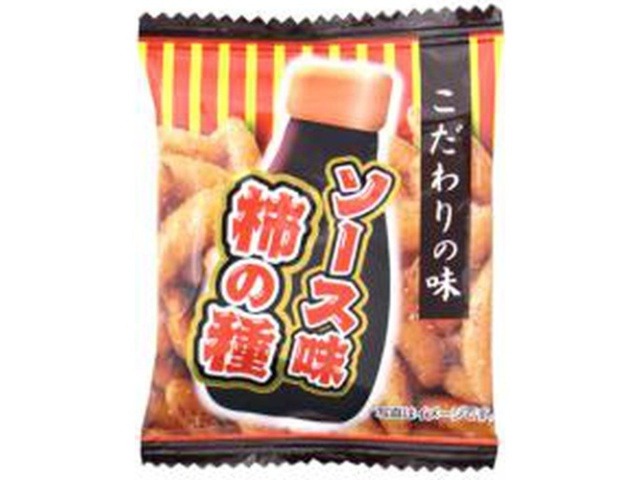 やおきん ソース味柿の種 ５ｇ ×50 【送料込】(一部地域別途)の画像