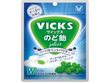 ヴィックス のど飴ハーバルミントパウダー６２ｇ ×6 【送料込】(一部地域別途)の画像