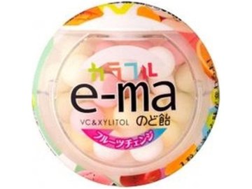 ピピン ｅ－ｍａのど飴容器カラフルフルーツチェンジ  ×6入り 【全国送料無料】(一部地域別途)の画像