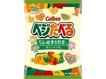 カルビー ベジたべる あっさりサラダ味５０ｇ×12入り 【全国送料無料】(一部地域別途)の画像