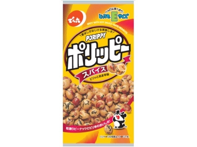 でん六 Ｅサイズポリッピースパイス ４８ｇ×10入り 【全国送料無料】(一部地域別途)の画像