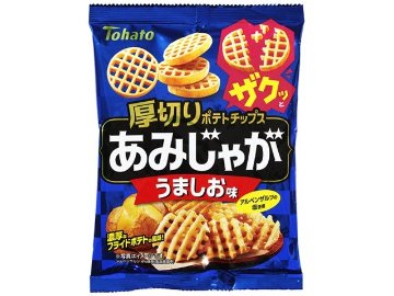 東ハト あみじゃが うましお味５５ｇ×12入り 【全国送料無料】(一部地域別途)の画像