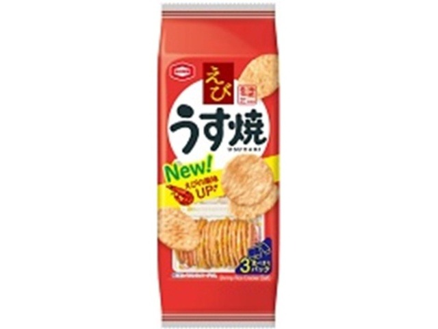 亀田のうす焼えび ７０ｇ ×12 【送料込】(一部地域別途)の画像