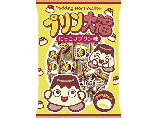 やおきん プリン大福１６５ｇ   ×12 【送料込】(一部地域別途)の画像