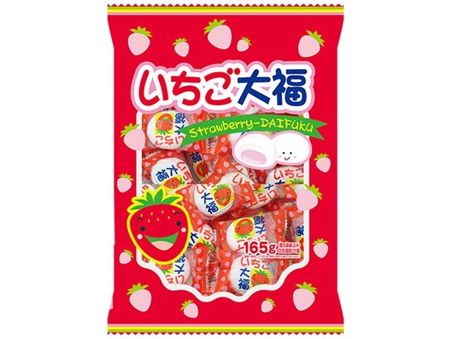 やおきん いちご大福 １６５ｇ  ×12入り 【全国送料無料】(一部地域別途)の画像