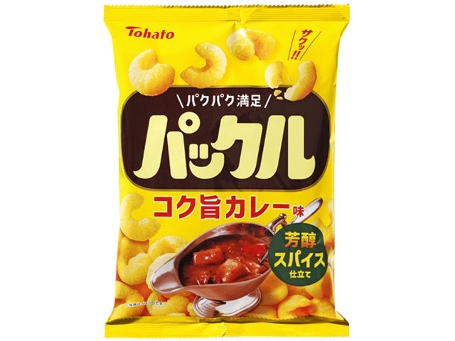 東ハト パックル コク旨カレー味５７ｇ  ×12入り 【全国送料無料】(一部地域別途)の画像