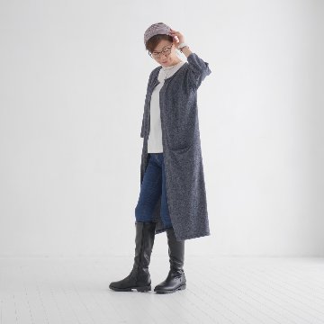 フロントオープン＊軽やか大人カジュアル＊シーズンレスに活躍＊綿素材＊ロング＊羽織り＊カーディガン＊の画像