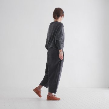 軽く暖かい天然素材＊カシミヤ＊やわらかアシンメトリートップス＊上品シルエットの大人カジュアル＊d-tp528の画像