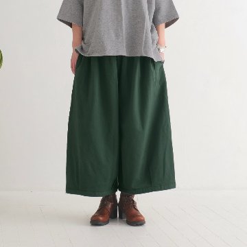 丸っこいシルエット＊どんなコーデにも相性抜群＊大人ナチュラルな無地＊バルーンワイドパンツ＊d-pn506Aの画像