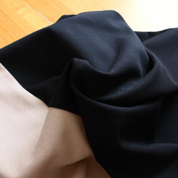 さらり快適＊配色＊モックネックトップス＊ドルマン風＊シワになりにくい＊ストレッチカットソー＊d-tp3006の画像