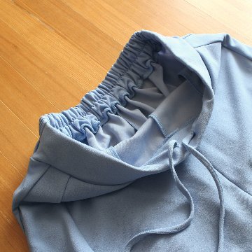 さらり快適＊ゆったりワイドパンツ＊テーパードシルエット＊着丈2サイズ＊ストレッチ＊シワになりにくい＊d-pn3004の画像