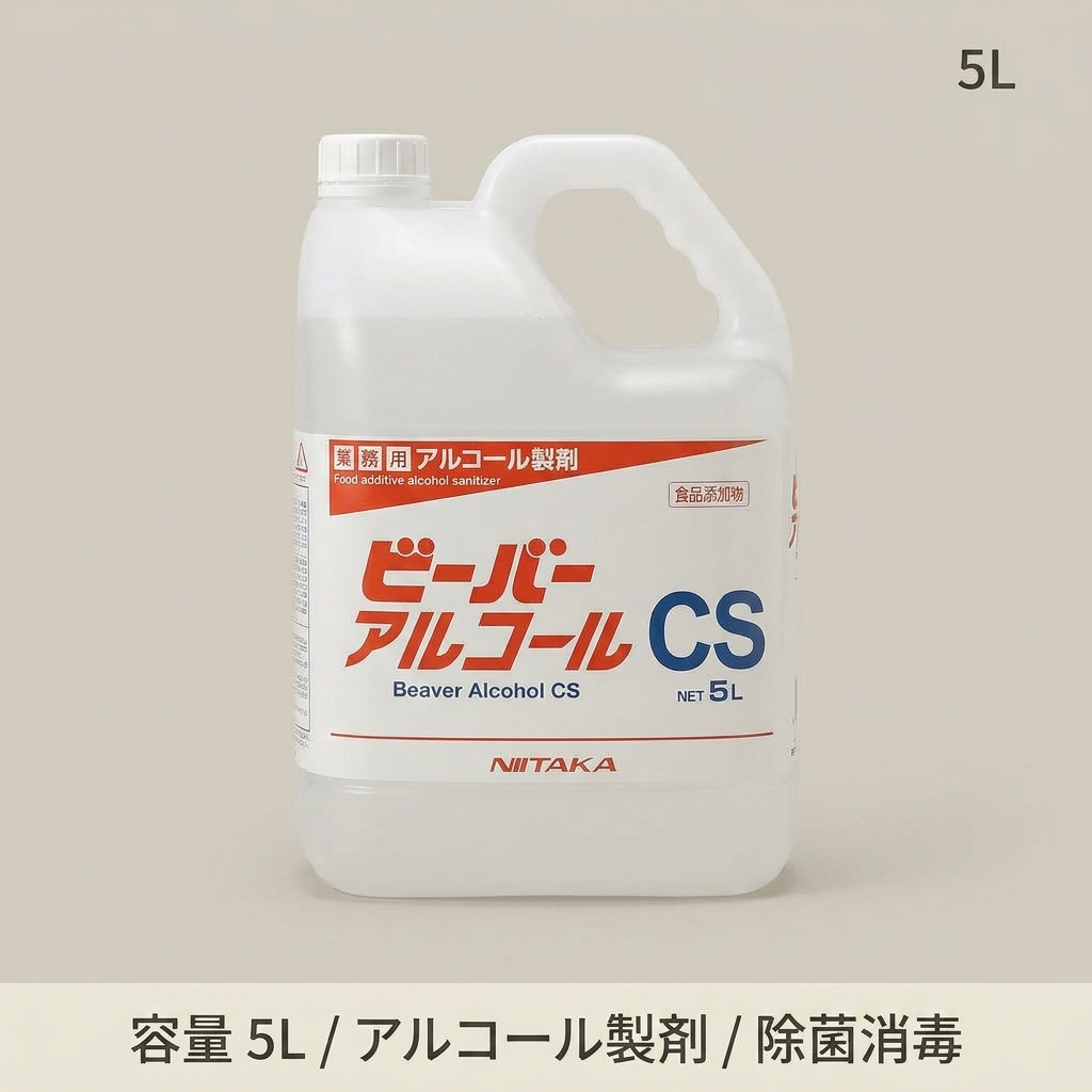 ビーバーアルコールCS　(5L)の画像