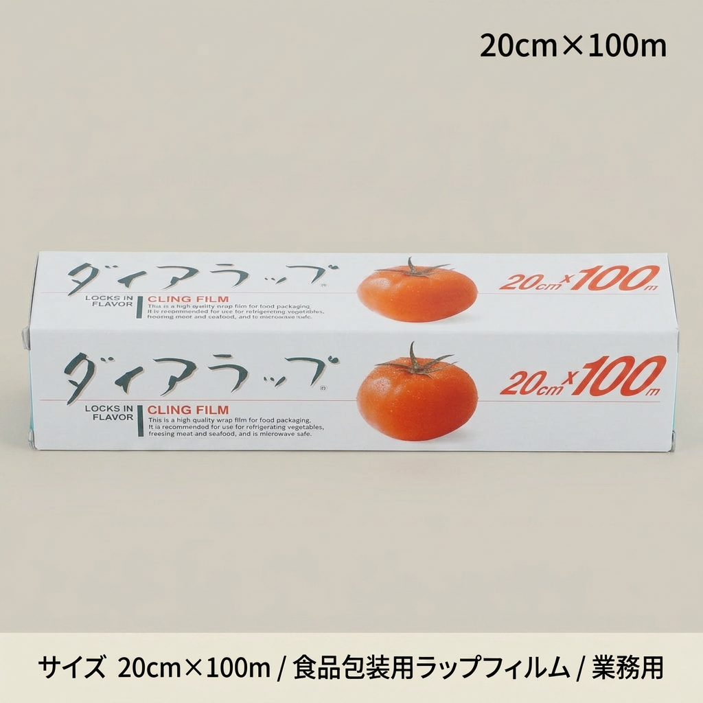 ダイアラップ小巻　20cm×100m (1個)の画像