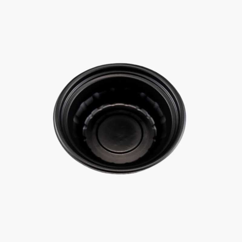 ホット麺丼2　本体　黒(50枚入)の画像