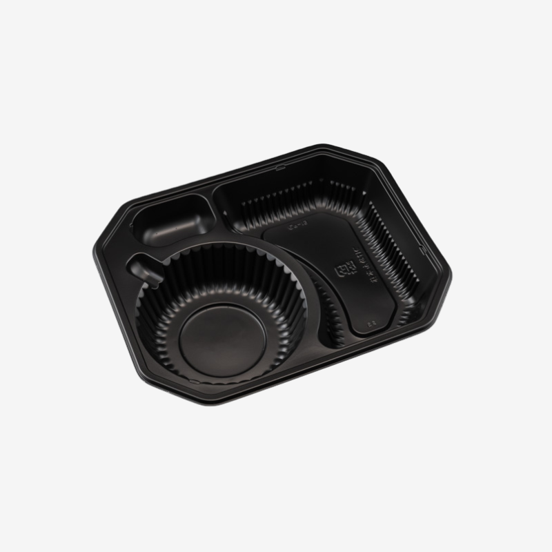 バイオデリカつけ麺　本体　黒(50枚入)の画像