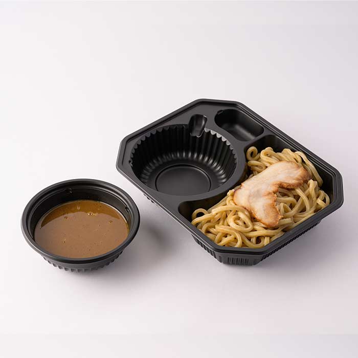 バイオデリカつけ麺　本体　黒(50枚入)の画像