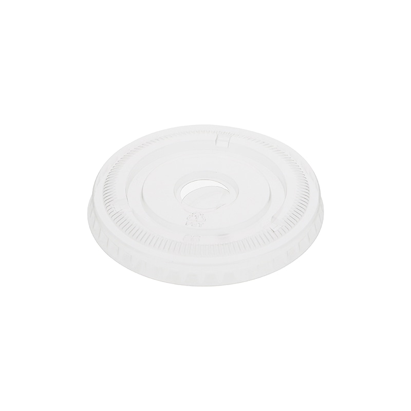 A-PET 平蓋 口径85mm用 C穴付 透明(50枚入)の画像