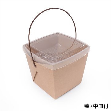 デリメイトTK125　篏合容器付　クラフト(20枚入)の画像