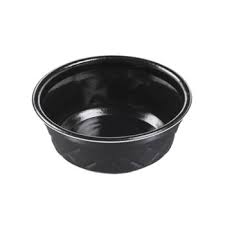 MFP 丸カップ145（62）本体 黒W（25枚入）の画像