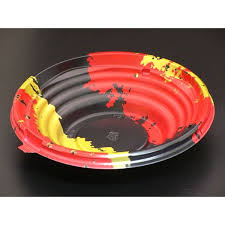 どんぶり容器 バイオデリカ たかみ180B ほむら赤 の画像