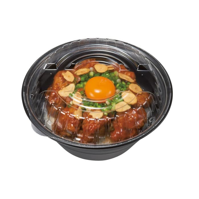 テイク丼190B　黒(50枚入)の画像
