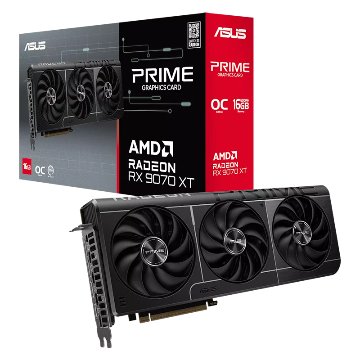 PRIME Radeon RX9070 XT OC Edition 16GB GDDR6の画像