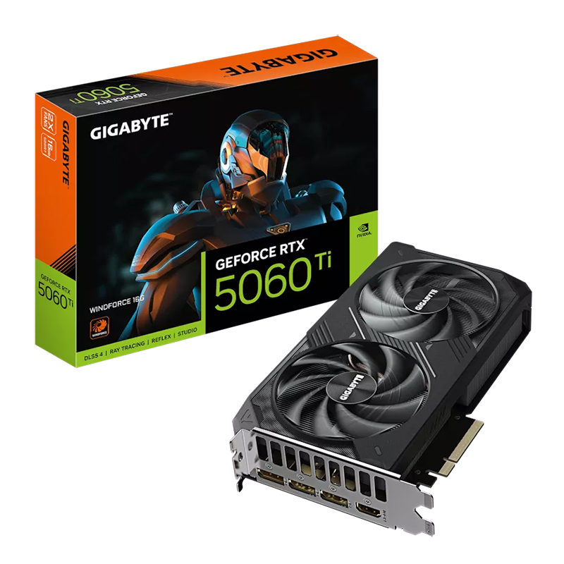 GeForce RTX5060 Ti WINDFORCE 16Gの画像