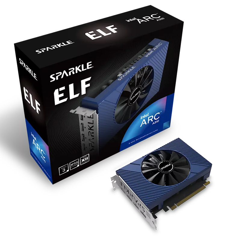 SPARKLE Intel Arc A310 ELFの画像