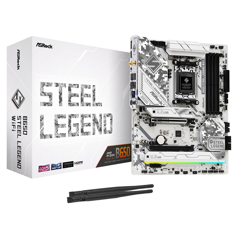 B650 STEEL LEGEND WIFIの画像