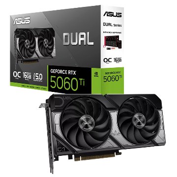 Dual GeForce RTX 5060 Ti 16GB GDDR7 OC Editionの画像