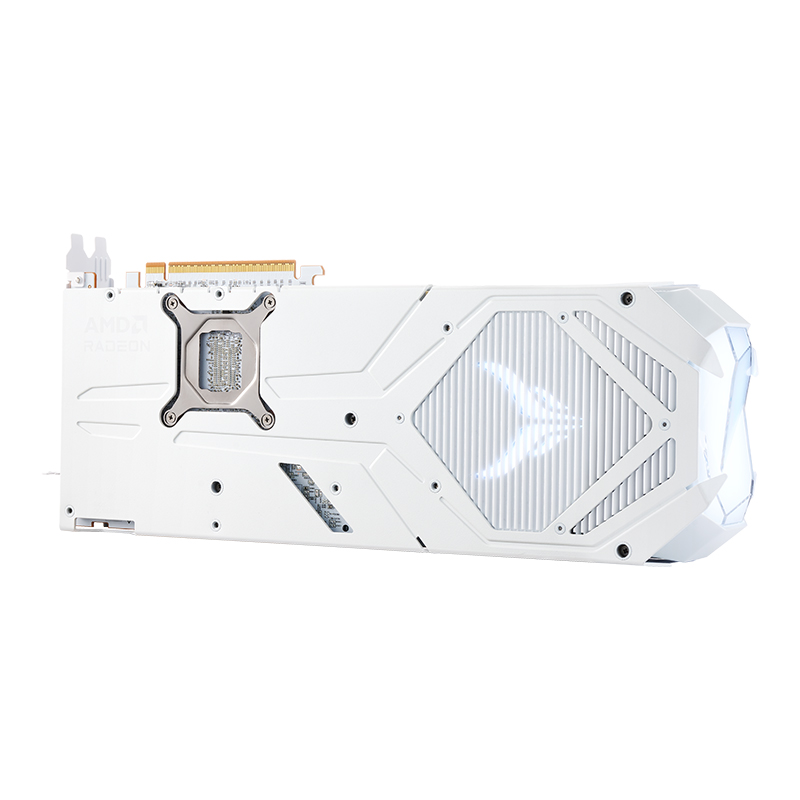 Red Devil Spectral White AMD Radeon RX 9070 XT 16GB GDDR6の画像