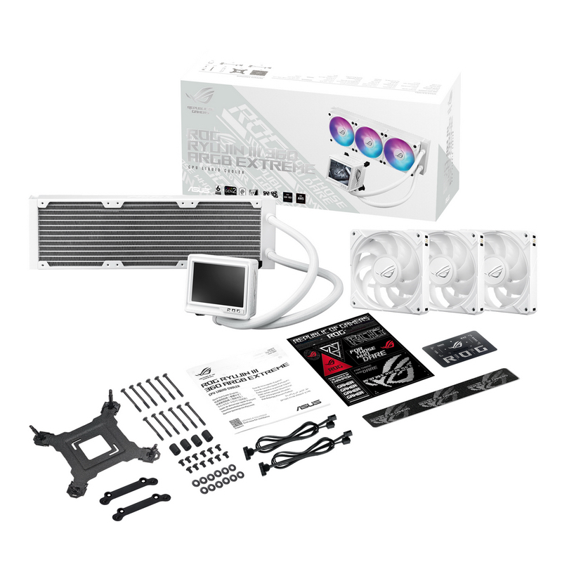 ROG RYUJINIII 360 ARGB EXTREME WHT の画像