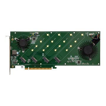 PCIe Gen4 Quad M.2 Riserの画像