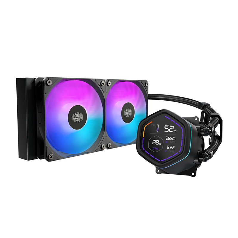 MasterLiquid Core Nex Digital 240 BK ARGBの画像