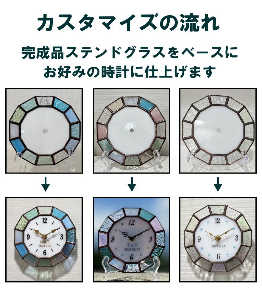 感謝の気持ちをカタチにする時計　結婚式両親ギフト　文字盤カスタマイズプラン　の画像