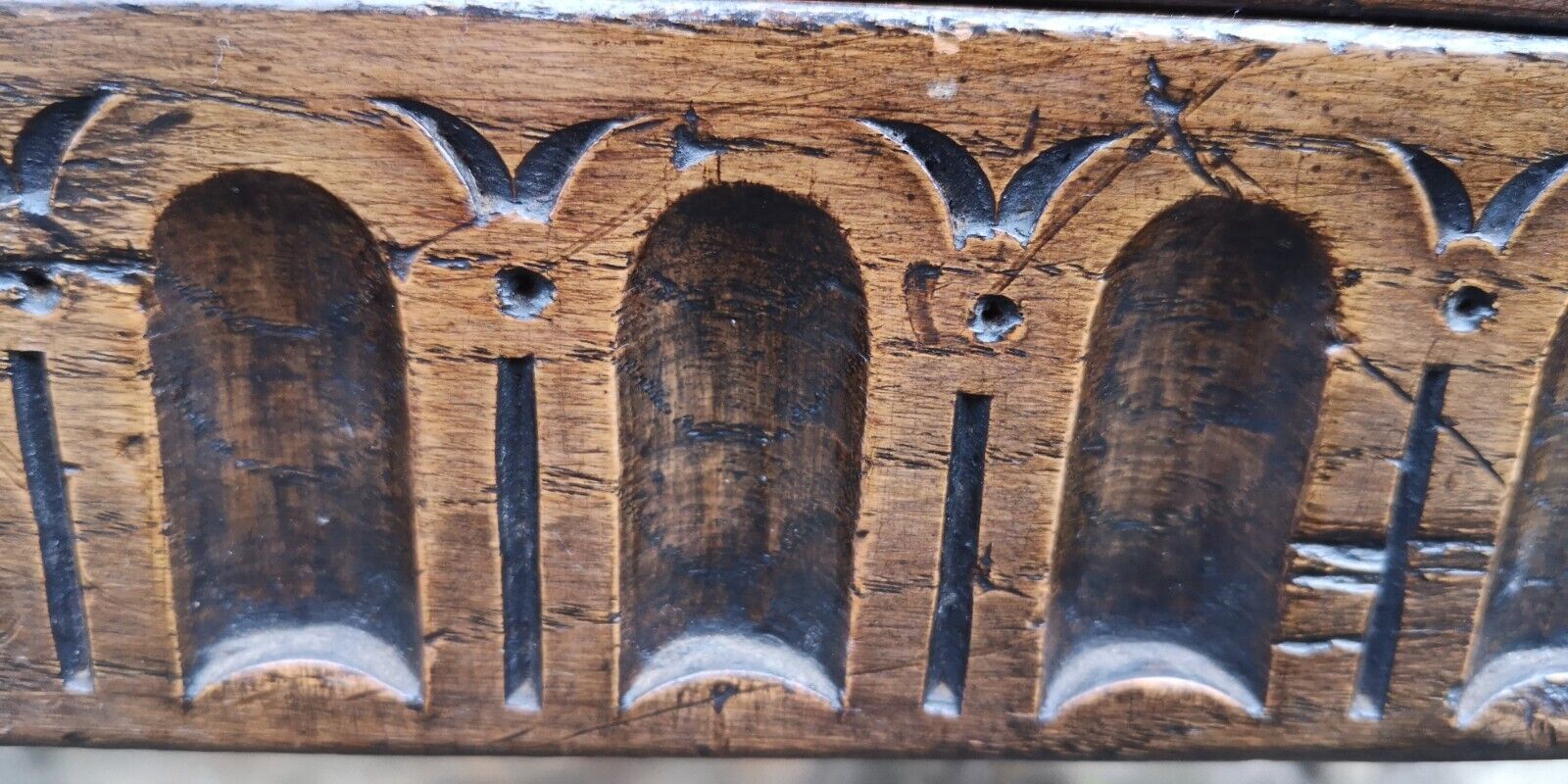 Oak Credence Cupboard画像