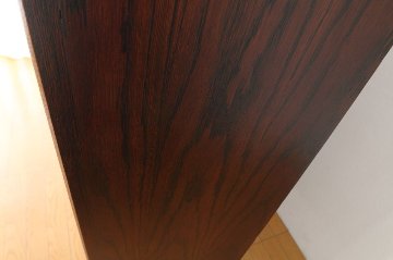 Oak leaded door bookcaseの画像