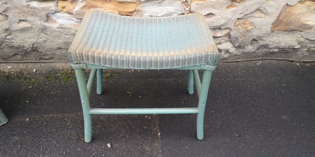 Lloyd Loom ottoman and stool(Stool)の画像