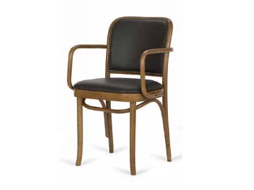 Paged Bentwood ArmChair No.811　JOSEF HOFFMAN the classic Thonet / Pure Material / Cushion Seat画像