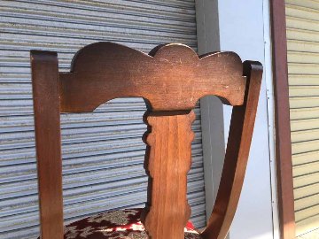 Edwardian Mahogany Spoon Back Chair画像