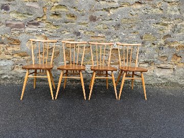 9 Ercol chairs(4 Ercol chairs)の画像