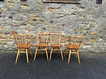 9 Ercol chairs(4 Ercol chairs)の画像