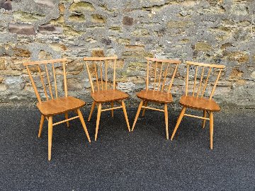 9 Ercol chairs(4 Ercol chairs)の画像