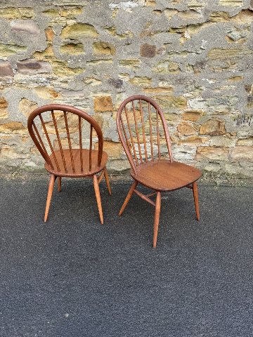 9 Ercol chairs(Pair of Ercol chairs)の画像