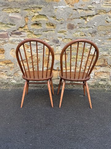 9 Ercol chairs(Pair of Ercol chairs)の画像